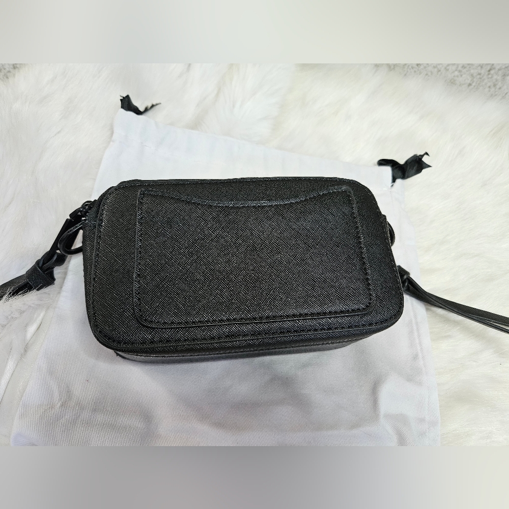 Marc Jacobs Black Snap Shot Crossbody Purse  4 spots left - Picture 9 of 9
